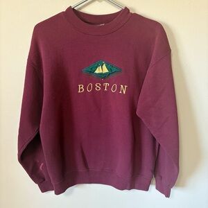Vintage Boston Sweatshirt Lee Brand M
